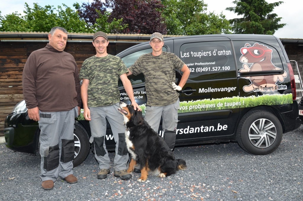 Les taupiers d'antan - Taupier Tournai